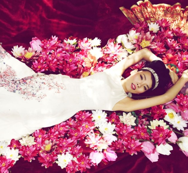 Alannah Hill: AW14 campaign, starring X-Factor star Dami Im.